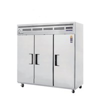 Tủ đông đứng 3 cánh inox Everestref B190-3FFFS-E