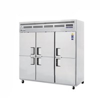 Tủ đông mát đứng 6 cánh inox Everest B190-6RRFS-E