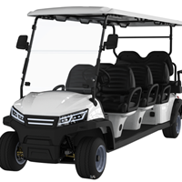 Xe điện golf Langqing LQS062+2 (8 chỗ ngồi – gầm thấp)