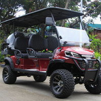 Xe điện golf Langqing LQD061 (6 chỗ ngồi – gầm cao)