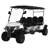 Xe điện chơi golf Langqing LQD063 (6 chỗ ngồi – bản gầm cao)