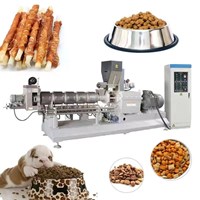 Máy sản xuất đồ ăn vặt cho thú cưng DLG100/DLG150