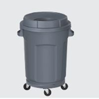 Thùng rác có nắp đậy Kolner KH07582