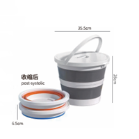 Xô tròn gấp gọn Kolner KH-094