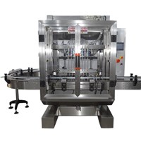 Máy chiết rót dạng lỏng tự động 8 đầu chiết (tự chảy, bơm hồi bọt khí) Kolner