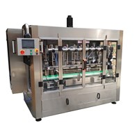 Máy chiết rót bơm piston tự động 5 lít (8 đầu chiết) Kolner