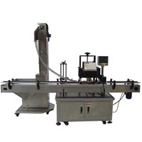 Máy xoáy nắp chai tự động 4 bánh kẹp giữ Kolner 