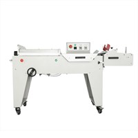 Máy cắt hàn kín màng co hình chữ L bán tự động Kolner KN-450 (piston khí nén)