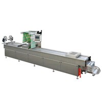 Máy đóng gói hút chân không nhiệt định hình mì tươi DLZ-520 T