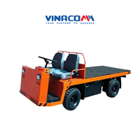 Xe điện 4 bánh chở hàng sàn phẳng tải trọng 2 tấn