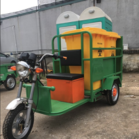 Xe chở rác chạy điện dùng cho thùng nhựa MW-3EV.2x240L