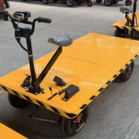 Xe điện 4 bánh chở hàng sàn phẳng tải trọng 800kg