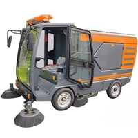 Xe quét rác hút bụi đô thị ngồi lái cabin kín U220CAR