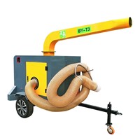 Máy hút rác lá cây dạng xe kéo BY-T3