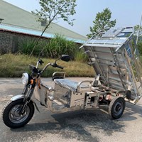 Xe ba bánh điện chở hàng 1.6 Inox