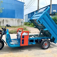 Xe điện chở hàng 1500kg ben thủy lực
