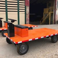 Xe điện chở hàng trong nhà máy sàn phẳng 500kg