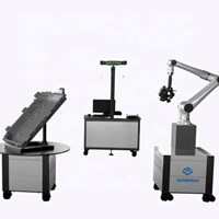 Robot cộng tác hoàn toàn mới UR5e Cobot và máy quét 3D quang học AM-CELL C Series - Hệ thống đo lường 3D tự động