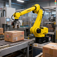 Cánh tay robot xử lý vật liệu kèm kẹp SCHUNK – FANUC M-10iA / M-20iA