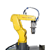 Robot giáo dục 6 trục, cánh tay robot công nghiệp nhỏ, bộ điều khiển Fanuc R-30iB Mate Plus, đào tạo robot cho trường đại học FANUC ER4iA