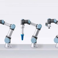 Cánh tay robot cộng tác 6 trục, tải trọng 12,5kg, robot đa năng Cobot UR12E