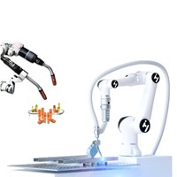 Súng hàn MIG làm mát bằng khí Tregaskiss TA3 tích hợp với robot cộng tác HUAYAN – giải pháp robot hàn tự động