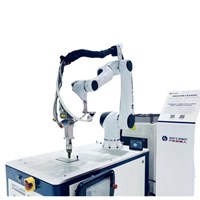 Robot hàn công nghiệp CNC hồ quang MIG – Máy robot hàn laser cho ngành ô tô, cánh tay robot hàn cobot tùy chỉnh của HANS (Trung Quốc), giá robot hàn tự động.
