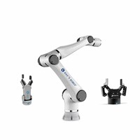 Cánh tay robot cộng tác tốc độ cao Hans E5 Elfin dùng cho lắp ráp, tích hợp bộ kẹp robot Robotiq và OnRobot