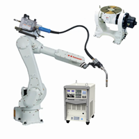 Robot hàn hồ quang 6 trục cho dây chuyền hàn tự động KAWASAKI RA010N 