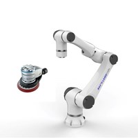 Robot cộng tác HANS Elfin 5 – cánh tay robot 6 trục tải trọng 5 kg, tích hợp máy chà nhám OnRobot dùng cho mài và đánh bóng