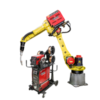 Robot hàn tự động 6 trục, robot hàn MIG theo dõi hồ quang CO2 Fanuc ARC Mate 100iD