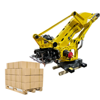 Robot công nghiệp Fanuc 4 trục chính hãng, robot xếp dỡ pallet tầm xa Fanuc M-410iC/185