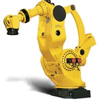 Robot nâng hạ vật liệu  tầm với 3734mm và bộ kẹp robot công nghiệp tùy chỉnh CNGBS Fanuc M-2000iA/1200