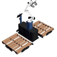 Robot tải trọng lớn Han’s S20, S30, S35 – Máy robot cobot dùng cho bốc xếp và xếp pallet, tích hợp bộ gắp cobot