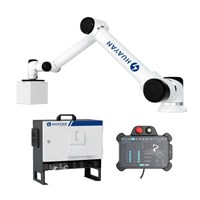 Robot tầm xa tải trọng cao Huayan Hans S50 6 trục, robot tự động hóa xử lý và bốc dỡ vật liệu.