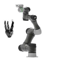 Robot cộng tác TM7S với bộ kẹp OnRobot RobotiQ, có khả năng đóng gói và xếp dỡ hàng hóa