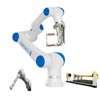 Robot hàn cộng tác CNGBS G10 kèm mỏ hàn và bộ định vị robot dùng cho gia công CNC, robot hàn cộng tác laser sợi quang