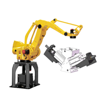 Bộ gá gắn giác hút cho robot FANUC, trạm làm việc xếp dỡ pallet M-410iC/110