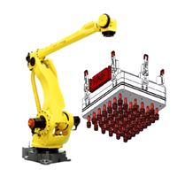 Robot đa khớp FANUC M-410IB/140H 5 trục, tải trọng 140 kg trạm làm việc xếp dỡ và vận chuyển pallet