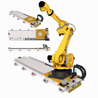 Ray dẫn hướng tuyến tính cho robot công nghiệp CNC Fanuc R-2000iC/125L - Giải pháp tự động hóa cho xưởng robot