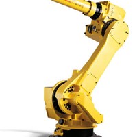 Cánh tay robot công nghiệp 6 trục Fanuc M-710iC/70 với kẹp hút, tải trọng 70kg