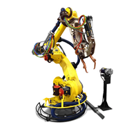 Máy hàn điểm robot 6 trục, mỏ hàn điểm tùy chỉnh, robot hàn điểm Fanuc R-2000iC/125L