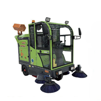 Xe quét rác ngồi lái 5 chổi quét SHUNREN SP–D