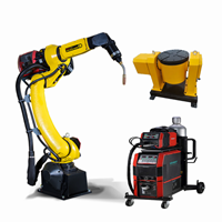 Robot hàn tự hành FANUC ARC Mate 100iD kèm mỏ hàn và máy hàn Megment