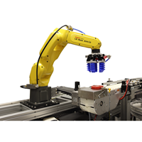 Robot công nghiệp mini Fanuc LR Mate 200 ID/4S, tải trọng 4kg, bán kính làm việc 550mm