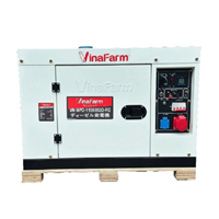 Máy Phát Điện Chạy Dầu VINAFARM VN-MPD-11500S3D-RC 3 Pha 5KW