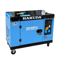 Máy Phát Điện Chạy Dầu 5KW Hakuda HKD5000P1A