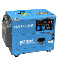 Máy Phát Điện Chạy Dầu 5KW Hakuda HKD5000P1