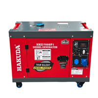 Máy Phát Điện Chạy Dầu 7KW Hakuda HKD7000P1