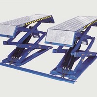 Cầu nâng cắt kéo tiêu chuẩn CE siêu mỏng cho lắp nổi GL1004